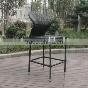 All Weather Rattan Bar Stool thumbnail-2