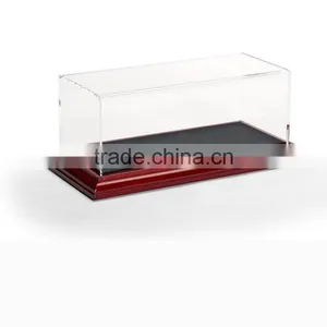 Cheap Transparent Acrylic Display Case With Wood Base thumbnail-5