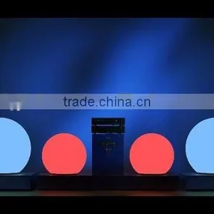 Rechargeable Colorful Green Protection Plastic Shell Warterproof Led Floating Ball Light thumbnail-1