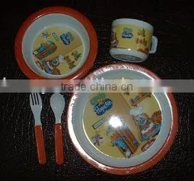 Melamine 5pcs Kid Set thumbnail-1