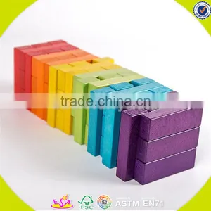 Wholesale Intelligent Wooden Baby Building Blocks Toy Creative Wooden Baby Building Blocks Toy for Fun W13D143 thumbnail-6