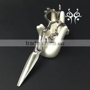 QJ-HS112 Razor Blade Hair Cutting Scissors Hairdressing Scissors Korea thumbnail-1