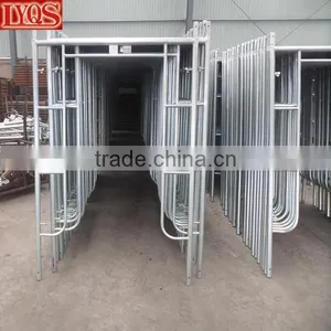 Walk Thru Style Open End Steel Scaffold Frames thumbnail-4