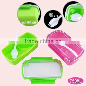 2016 Wholesale Plastic Bento Box With Soup thumbnail-1
