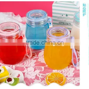 L00054 2017 High Quality Stylish Design Custom Penguin Shape Pyrex Heat-Resistant Clear Glasses Bottles thumbnail-5