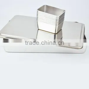 SS201stainless Steel Magnetic Spice Box With 4 Compartments thumbnail-5