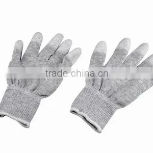 White Carbon Fiber Gloves in PE Bag thumbnail-1