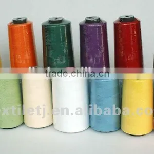 100 PCT Polyester Sewing Dyed Thread thumbnail-1