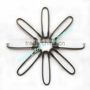 Antique Brass Fancy U Safety Pin Wholesale thumbnail-1