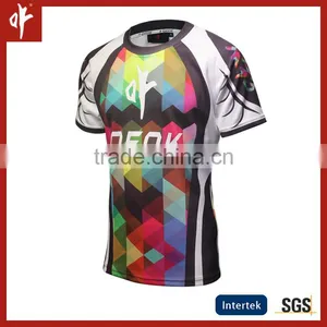 Sublimation Team Rugby Shirt,Custom Logo/Number/Name, thumbnail-1
