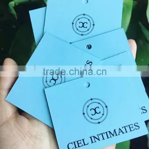 2017 High Quality Custom Size Jeans Paper Hang Tags thumbnail-6