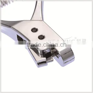 Metal Pattern Notcher Punching Hole ( 1/4'' * 1/16 '' ) Overall Casting Alloy Notcher # 45N-C thumbnail-6