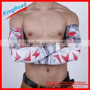 High Quality Custom Printed Lycra Arm Sleeve for Sports thumbnail-5