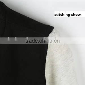 Mens Printing Stand Collar Sweatshirt Wholesale thumbnail-4