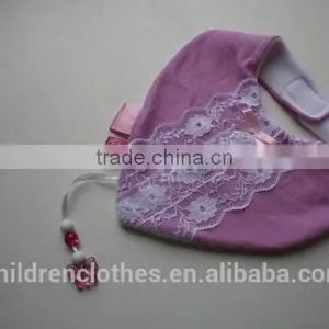 Yiwu Mingzhen Garment Factory Supply Kids Clothes Cheap Price Lace Baby Bib thumbnail-3