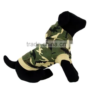 Camo Hoodie Green Chinese New Year Dog Clothes thumbnail-3