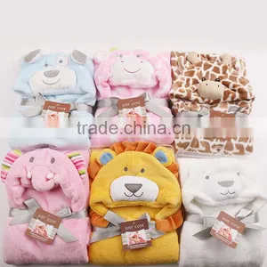 Many Designs Stocked or OEM Baby Bath Towel/ Newborn Animal Model Towel thumbnail-1