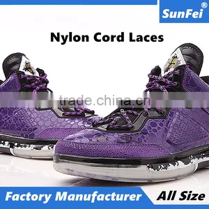 Field Protection Heavy-duty Round Rope Nylon Sports Shoes Laces - All Size - Accept Custom - New Fashionable Colored Shoelaces thumbnail-1