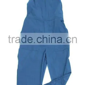 Twill Cotton/Polyeter Navy Blue Work Bib Trousers/Pants thumbnail-1