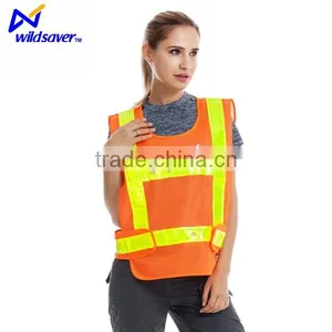 Hi Vis Led Safety Reflective Jacket for Worker thumbnail-1