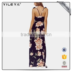 2017 Deep-V Sexy Backless Lady Dress thumbnail-3