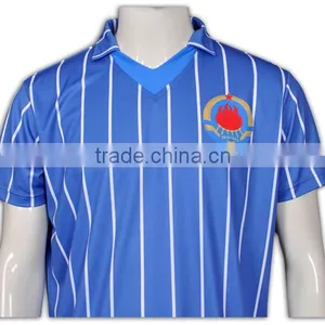BSCI/ISO9001 Factory Dry Fit Breathable Fabric Italy Sublimation Ink Hotsale Cheap Wholesale Uniform China Football thumbnail-6