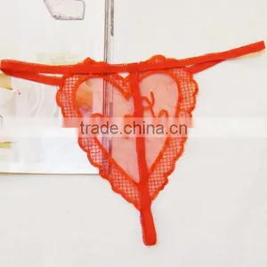 Hip-hugger Sexy T-back Skinny Hollow Transparent Sexy Thong thumbnail-5