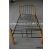 Steel Wooden Bed thumbnail-1