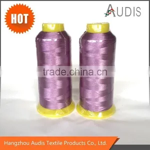 Manufacturer 100% Polyester Embroidery Thread 120D/2, 150D/2, Polyester Continuous Filament thumbnail-1