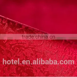 High Quality Restaurant or Hotel Used Table Linen Jacquard Custom Table Cloth thumbnail-4