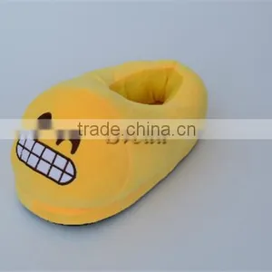 Latest Emoji Plush Slipper Emoji Soft Slipper Soft Plush Toy With Chinese Factory Wholesale Price thumbnail-6
