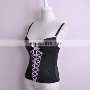 2015 Comfortable Tight Sliming Plus Size Corsets And Bustiers Cheap thumbnail-5