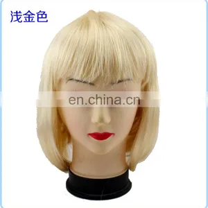 Blunt Cuts Short Blonde Bob Wigs FGW-0058 thumbnail-1