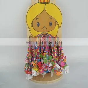 Fashion Jewelry Animal Pandent Wood Necklace for Children thumbnail-2