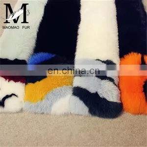 Factory Direct Fashion Women Scarves High Quality Real Fox Fur Scarf Fur thumbnail-5