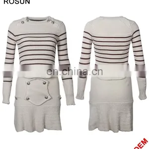 Ladies European Designs Knit Church Dress Suits thumbnail-2