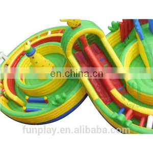 HI New Design Amazing Amusement Park Equipment Inflatable Game Rides for Sale thumbnail-2