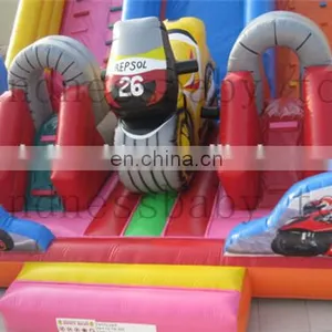 Inflatable Slide, Inflatable Car Race Theme Slide for Outdoor thumbnail-5