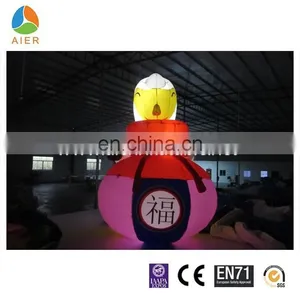 China Hot Inflatable Sheep Cartoon With Led Light for Advertising thumbnail-1