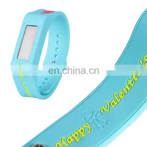 Best-Selling Customized Logo And Color Wholesale Eco-Friendly Ladies Silicone Watch thumbnail-3