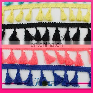 Hea181 4cm Width Mop Fringe Trimming Tassel Fringe Lace for Decoration thumbnail-3