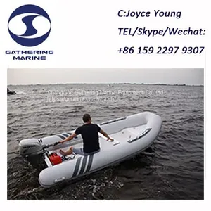 RIB Floor Rigid Hull Fiberglass Inflatable Boat 580 thumbnail-1