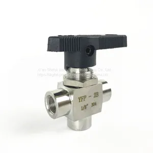 High Pressure Stainless Steel Ball Valve thumbnail-1