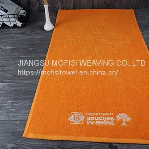 New Design Towels Bathroom Gift Embroidery Jacquard Logo thumbnail-1