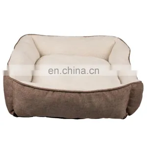 Wholesale Washable High Quality Custom Insert Designer Luxury Large Big Bunk Doggie Bedding Pet Dog Bed For Dog Pet thumbnail-5