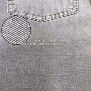 74%Tencel 26%Cotton Twill Slub Fabric thumbnail-1