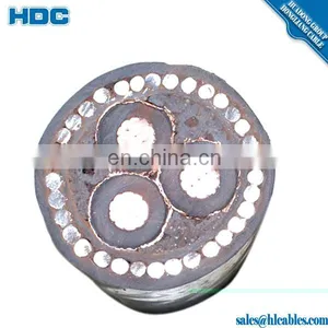 6/10kv Single Core Aluminum Conductor Aluminum Taped Armored Power Cable Armor Aluminum Power Cable thumbnail-6