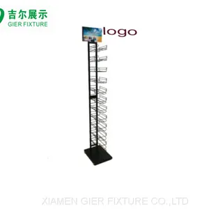 Free Standing Metal Storage Baseball Cap Hat Organizer Display Rack for Retail Sore thumbnail-4