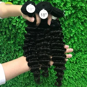 KHH UNPROCESSED RAW INDIAN TEMPLE HAIR 100%NATURAL CUTICLES FULLY ALIGNED thumbnail-1