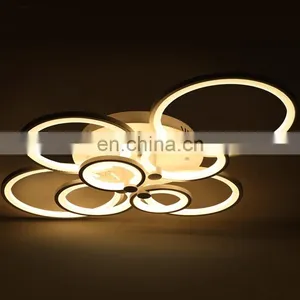 Modern Dimmable by Remote Control Led Acrylic Ceiling Lights for Drawing Room thumbnail-3